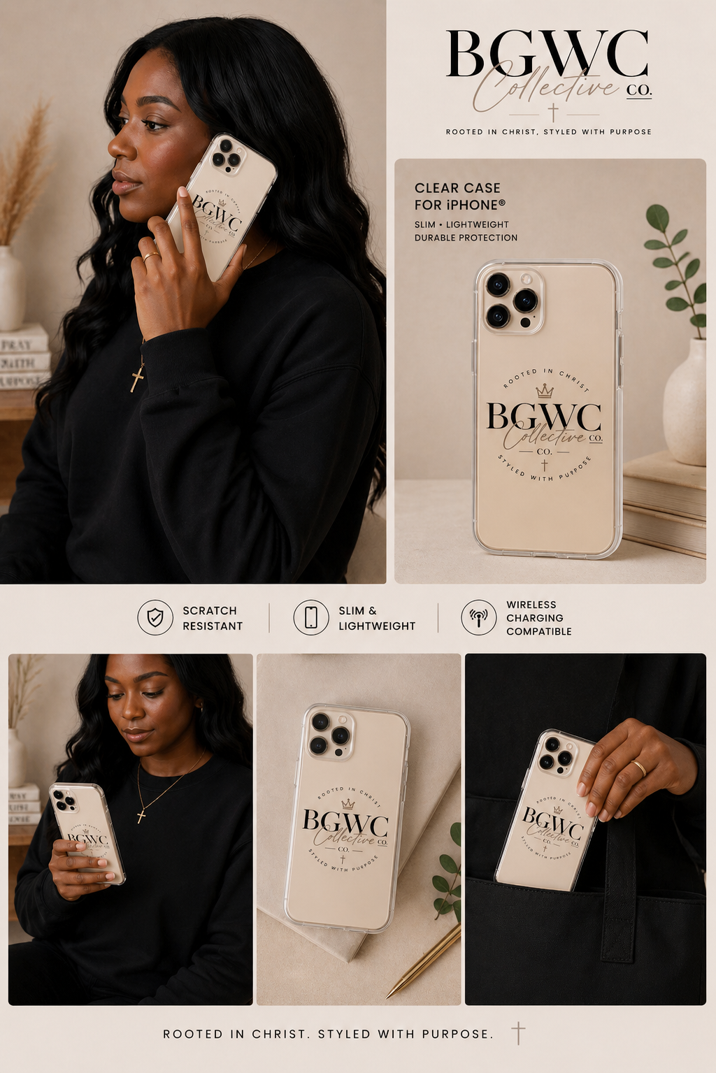 BGWC Clear Case for iPhone®