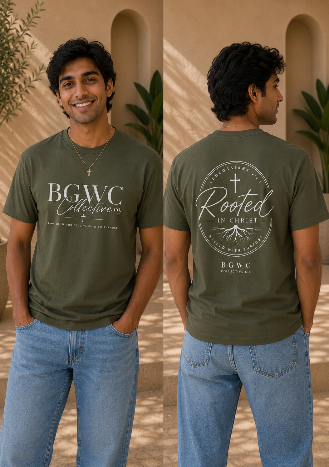 BGWC Rooted In Christ Tee