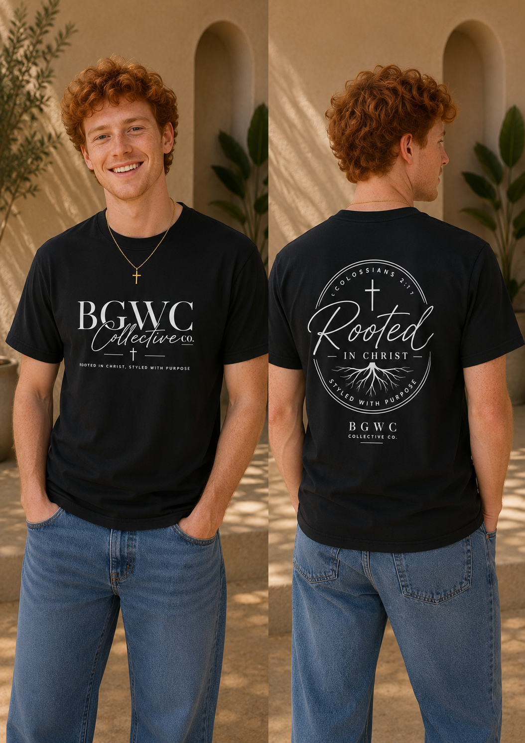 BGWC Rooted In Christ Tee