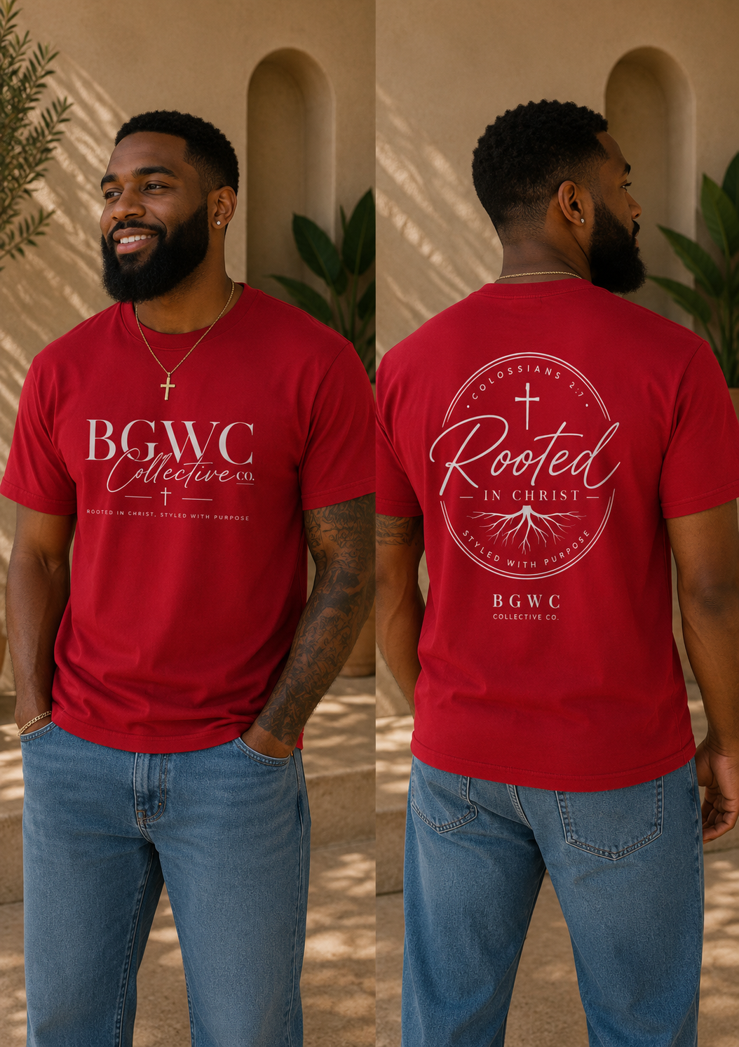 BGWC Rooted In Christ Tee