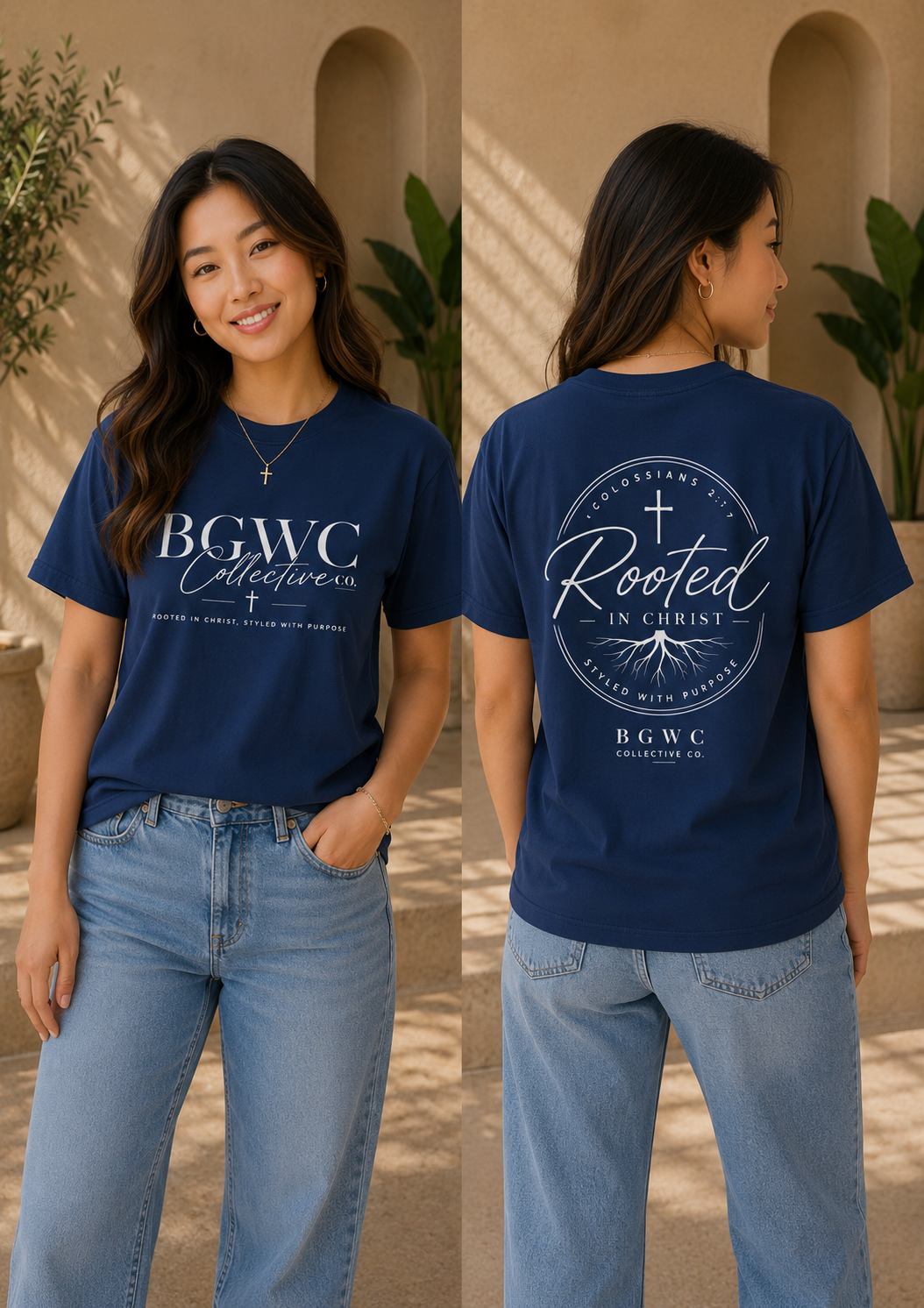 BGWC Rooted In Christ Tee
