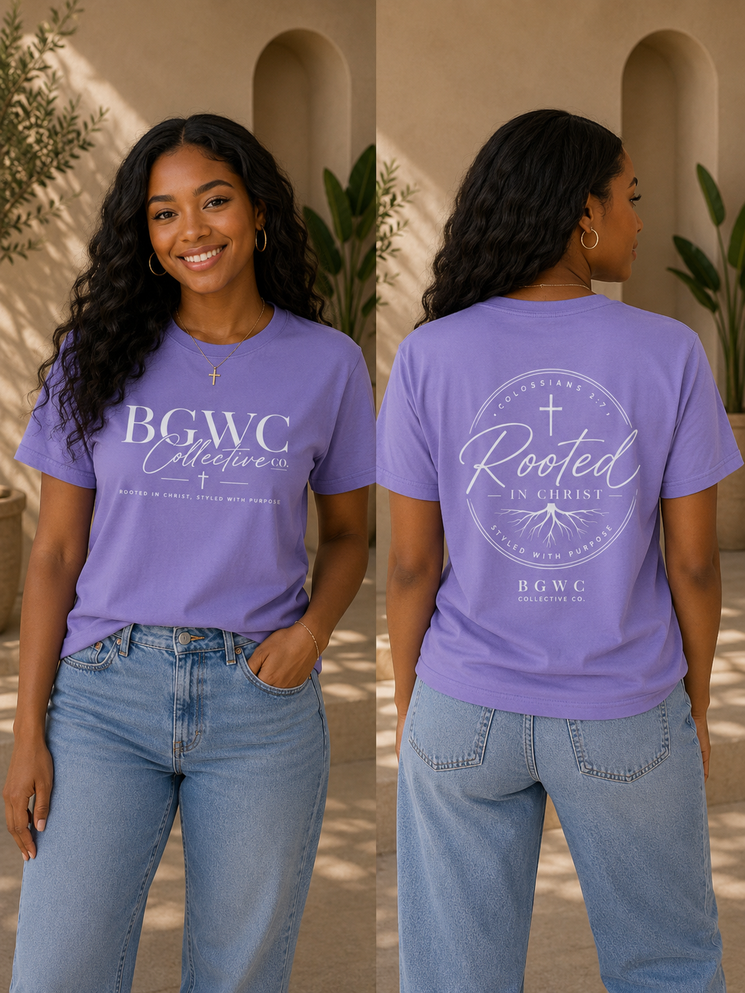 BGWC Rooted In Christ Tee