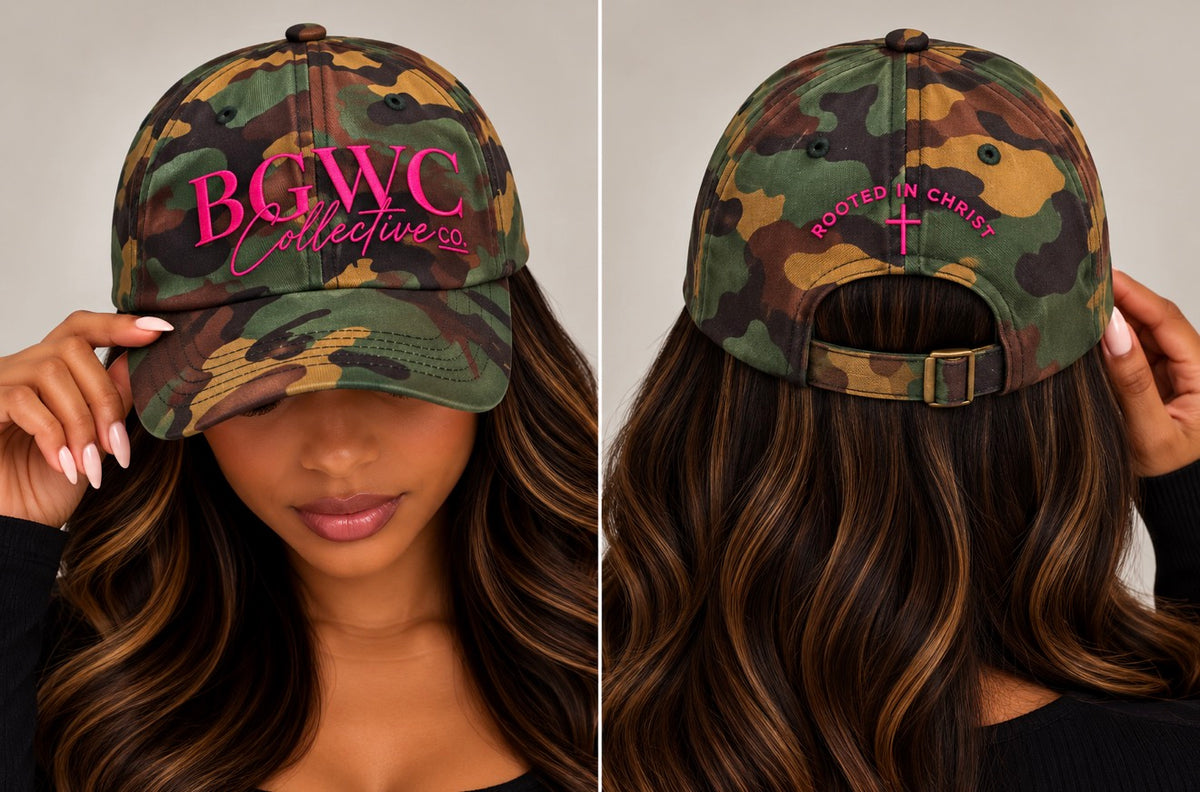 BGWC Embroidered Dad Cap Original (Pink Edition)
