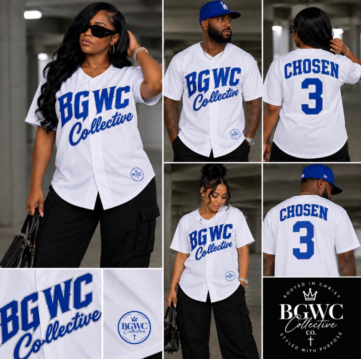 BGWC Collective Team Rooted Baseball Jersey (Chosen)