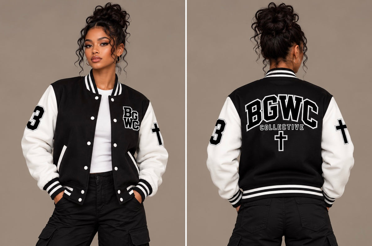 BGWC Collective Team Rooted Letterman Jacket